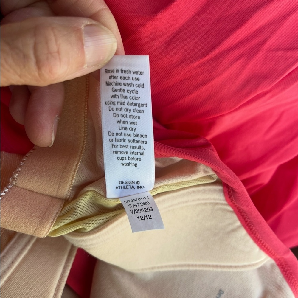 Athleta Vibrant Pink Midi Dress - Picture 5 of 7